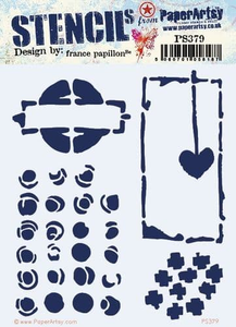 Paper Artsy Stencil Quiet Space designed by France Papillon (PS379)