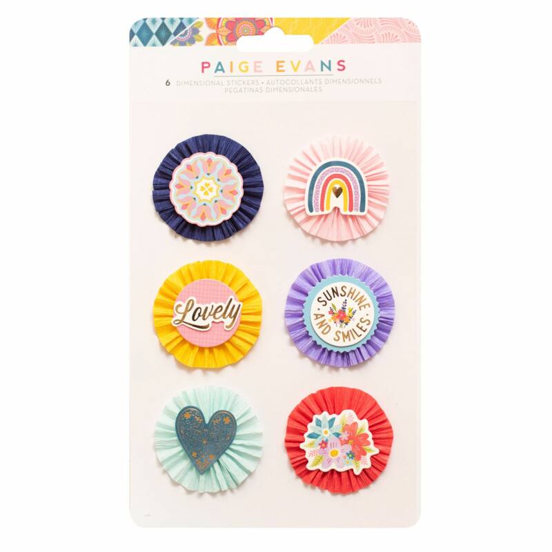 Paige Evans Wonders Collection Dimensional Stickers (34004833)
