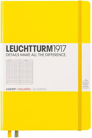 Leuchtturm1917 Notebook - Lemon - Squared (344799)