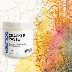 GOLDEN Crackle Paste 8 oz. (3557-5)