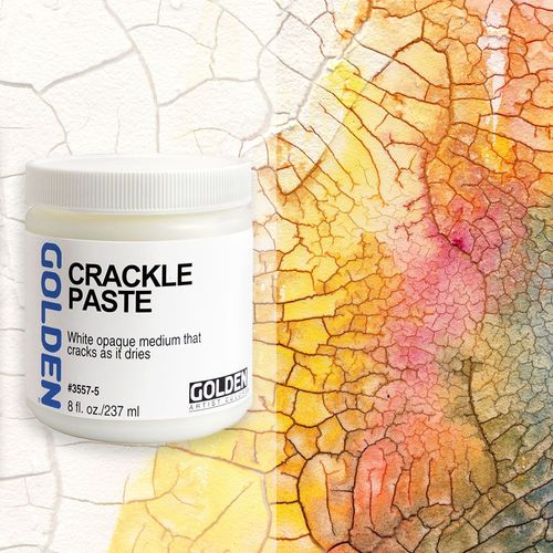 GOLDEN Crackle Paste 8 oz. (3557-5)