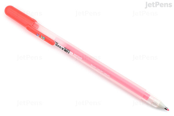 Sakura Gelly Roll Moonlight Gel Pen 0.6mm Fluorescent Vermilion (38166)