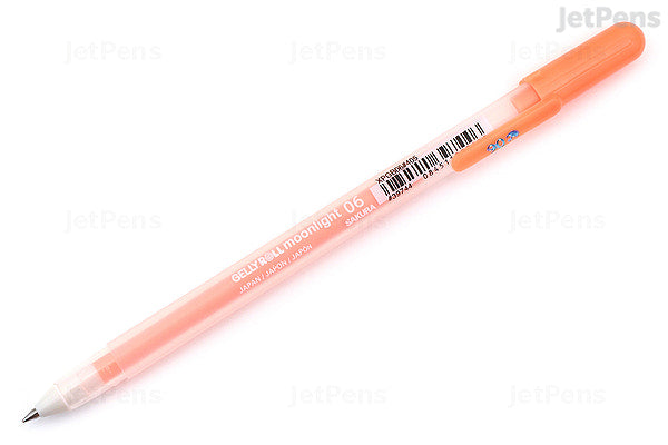 Sakura Gelly Roll Moonlight Gel Pen 0.6mm Fluorescent Orange (39744)