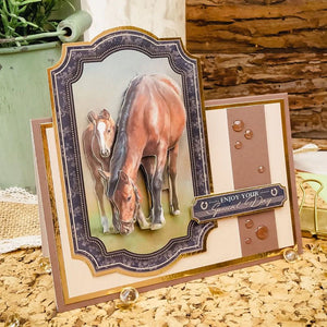 Hunkydory Crafts Limited Horse & Country Decoupage Book (DECBOOK114)