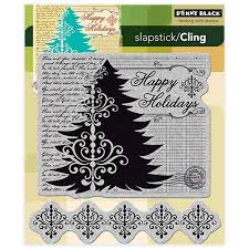 Penny Black Cling Stamps Holiday Collage (40-166)