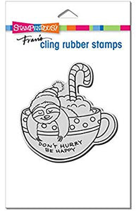 Stampendous Fran's Cling Stamps Sloth Mug (CRW212)