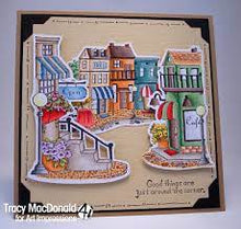 Load image into Gallery viewer, Art Impressions Unmounted Stamp Shoppes Try Folds (4339)
