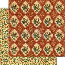 Graphic 45 French Country Collection 12x12 Scrapbook Paper Bonjour (4500633)