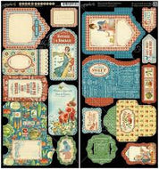 Graphic 45 Home Sweet Home Collection - Tags & Pockets (4501078)