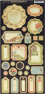 Graphic 45 Artisan Style Collection - Chipboard 1 (4501119)