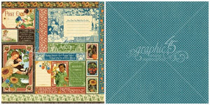 Graphic 45 12" x 12" Scrapbook Paper - Children's Hour Collection - August Collective (4501236)