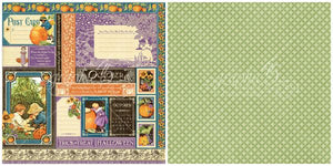 Graphic 45 12" x 12" Scrapbook Paper - Children's Hour Collection - September Collective (4501240)