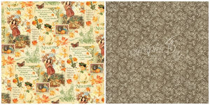 Graphic 45 12" x 12" Scrapbook Paper Children's Hour Collection - November Montage (4501243)