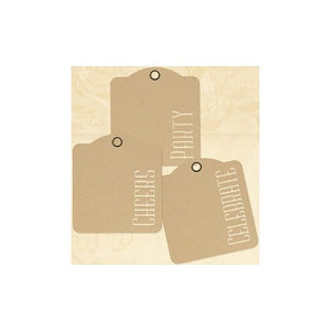 Graphic 45 Staples Cheers, Party, Celebrate Kraft Tags (4501277)