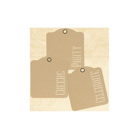 Graphic 45 Staples Cheers, Party, Celebrate Kraft Tags (4501277)