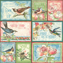 Load image into Gallery viewer, Graphic 45 Bird Watcher Collection 12X12 Scrapbook Paper - Learn to Fly (4502209)
