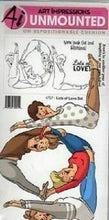 Load image into Gallery viewer, Art Impressions Unmounted Stamp Set Lots of Love (4757)
