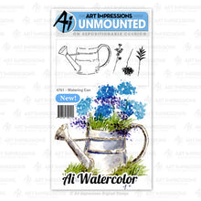 Load image into Gallery viewer, Art Impressions Unmounted Stamp Watering Can (4761)
