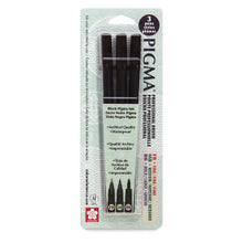 Load image into Gallery viewer, Sakura Pigma Professional Brush Pen Set of 3 (50028)
