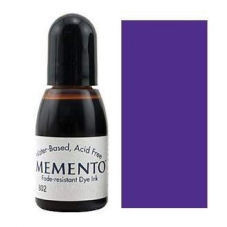 Memento Fade-Resistant Dye Ink 500 Grape Jelly Re-Inker