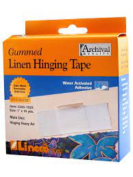 Lineco Gummed Linen Hinging Tape (533-1025)