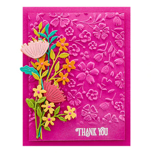 Spellbinders Paper Arts Cutting Dies Sealed Wildflowers (S4-1255)