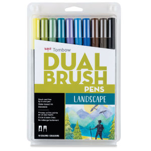 Tombow Dual Brush Pens Landscape (56169)