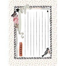 Load image into Gallery viewer, Prima Amelia Rose Journaling Notecards with Foil (596842)

