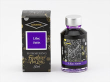 Load image into Gallery viewer, Diamine Shimmering Fountain Pen Ink - 50 ml Lilac Satin
