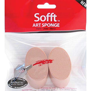 Sofft Art Sponge 2 Round Angle Slice Sponges (61030)