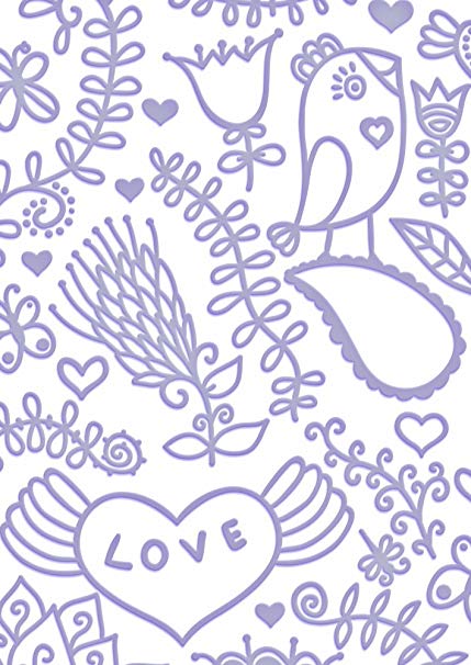 Couture Creations Embossing Folders Smooch (CO723274)
