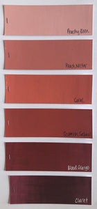 PaperArtsy Fresco Finish Chalk Acrylics Blood Orange Translucent (FF62)