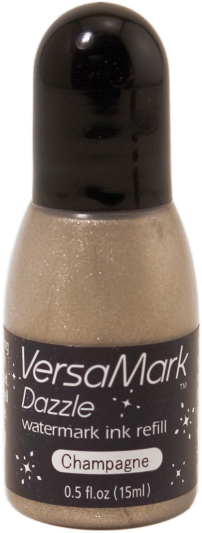 VersaMark Dazzle Watermark Ink Refill - Champagne Reinker