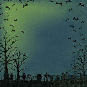 Karen Foster Designs 12x12 Scrapbook Paper Fright Night (64665)