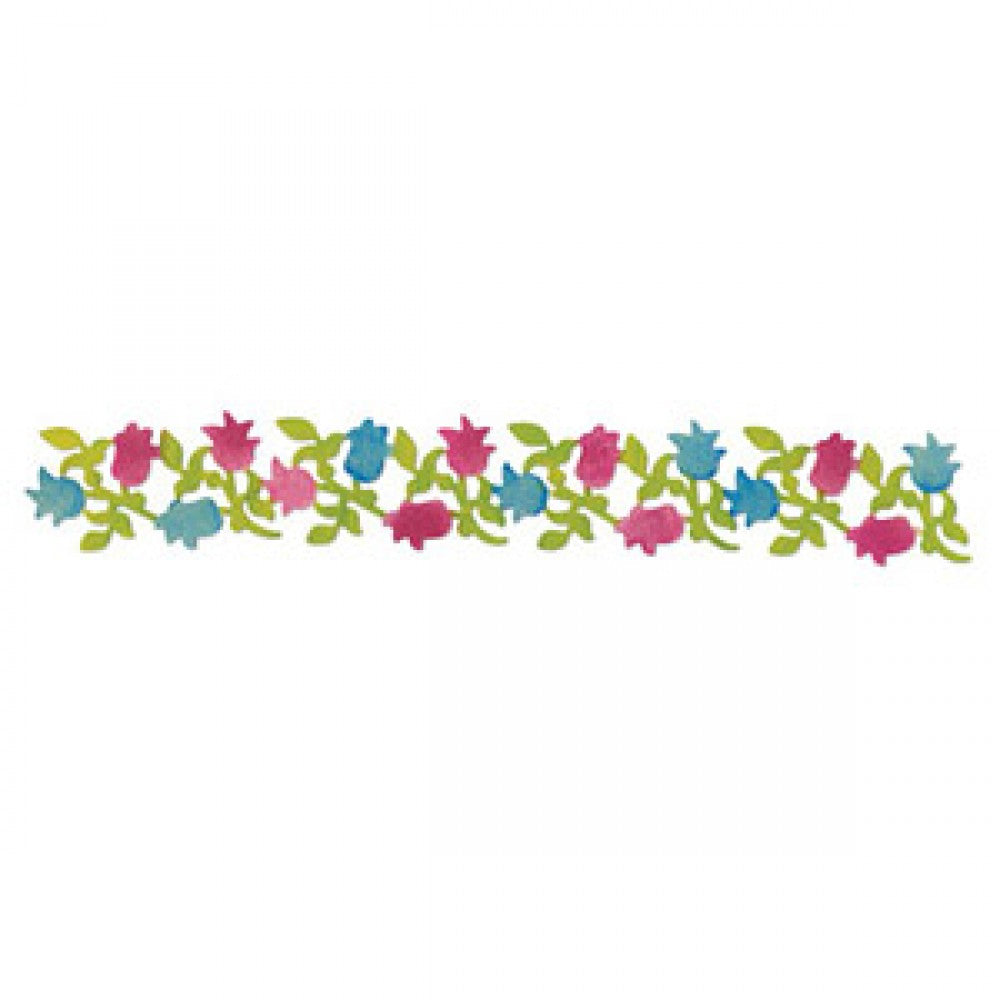 Sizzix Sizzlits Decorative Strip Die Flowering Foliage (657102)