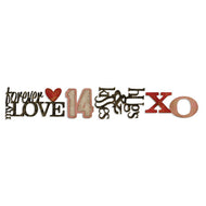 Sizzix Stacked Words Die Valentines designed by Tim Holtz (658274)