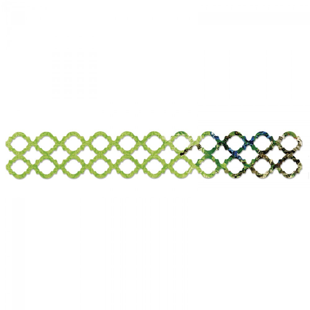 Sizzix Sizzlits Decorative Strip Die Label Trellis designed by Karen Burniston (658787)