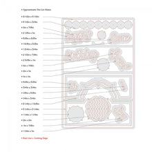 Load image into Gallery viewer, Sizzix Framelits with Stamps Set - Detailed Tropics - 18 Piece Set - 663861
