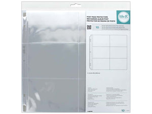 We R Memory Keepers Ring Page Protectors 12x12 6-6x4 IN (660153)