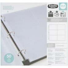 Load image into Gallery viewer, We R Memory Keepers 12x12 Ring Photo Sleeve with 6 Pockets 50 Pack (660154)
