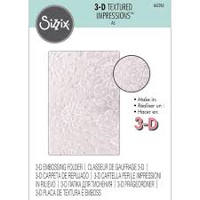 Sizzix 3-D Textured Impressions Embossing Folder - Doily - 662265