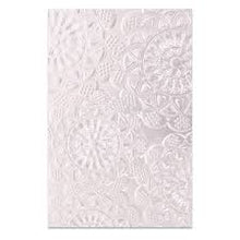 Load image into Gallery viewer, Sizzix 3-D Textured Impressions Embossing Folder - Doily - 662265
