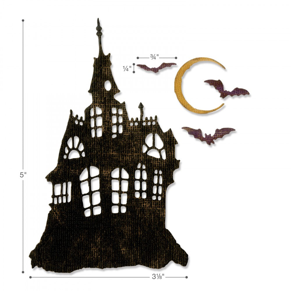Sizzix Thinlits Die Set 3PK - Haunted House Item #662378