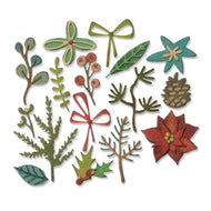 Sizzix Alterations Thinlits Die Set  Funky Festive by Tim Holtz (663101)