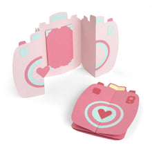 Load image into Gallery viewer, Sizzix Thinlits Die Set Retro Camera Fold-A-Long Card (663588)
