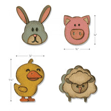 Load image into Gallery viewer, Sizzix Sidekick Side-Order Thinlits Critters by Tim Holtz (664151)
