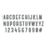 Sizzix Bigz XL Alphabet Die Society by Tim Holtz (664169)