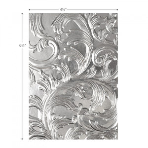 Sizzix 3-D Texture Fades Embossing Folder Elegant by Tim Holtz (664172)