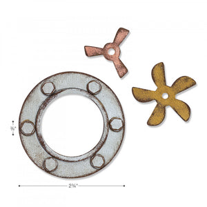 Sizzix Bigz- Tim Holtz- Steampunk Parts (664185)