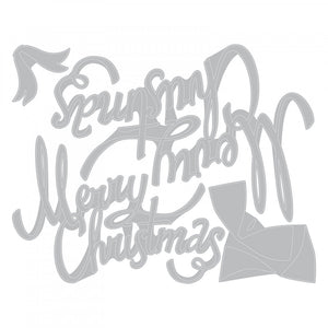 Sizzix Tim Holtz Thinlits- Christmas Ribbon (664196)